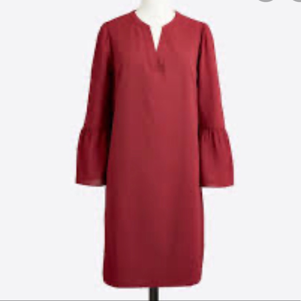 J Crew Factory NWOT Bell Sleeve Dress Sz 10